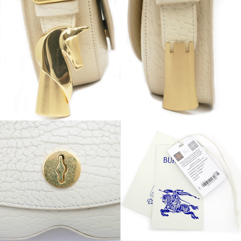 名東】【BURBERRY】バーバリー チェス バゲット ショルダーバッグ 8083510 PEARL パール クリーム色系 レザー CHESS  BAGUETTE 【新品】【未使用】【中古】 - 質ウエダ 公式オンラインショップ |  名古屋に4店舗。信頼・安心の創業65年。全国発送を承っております。