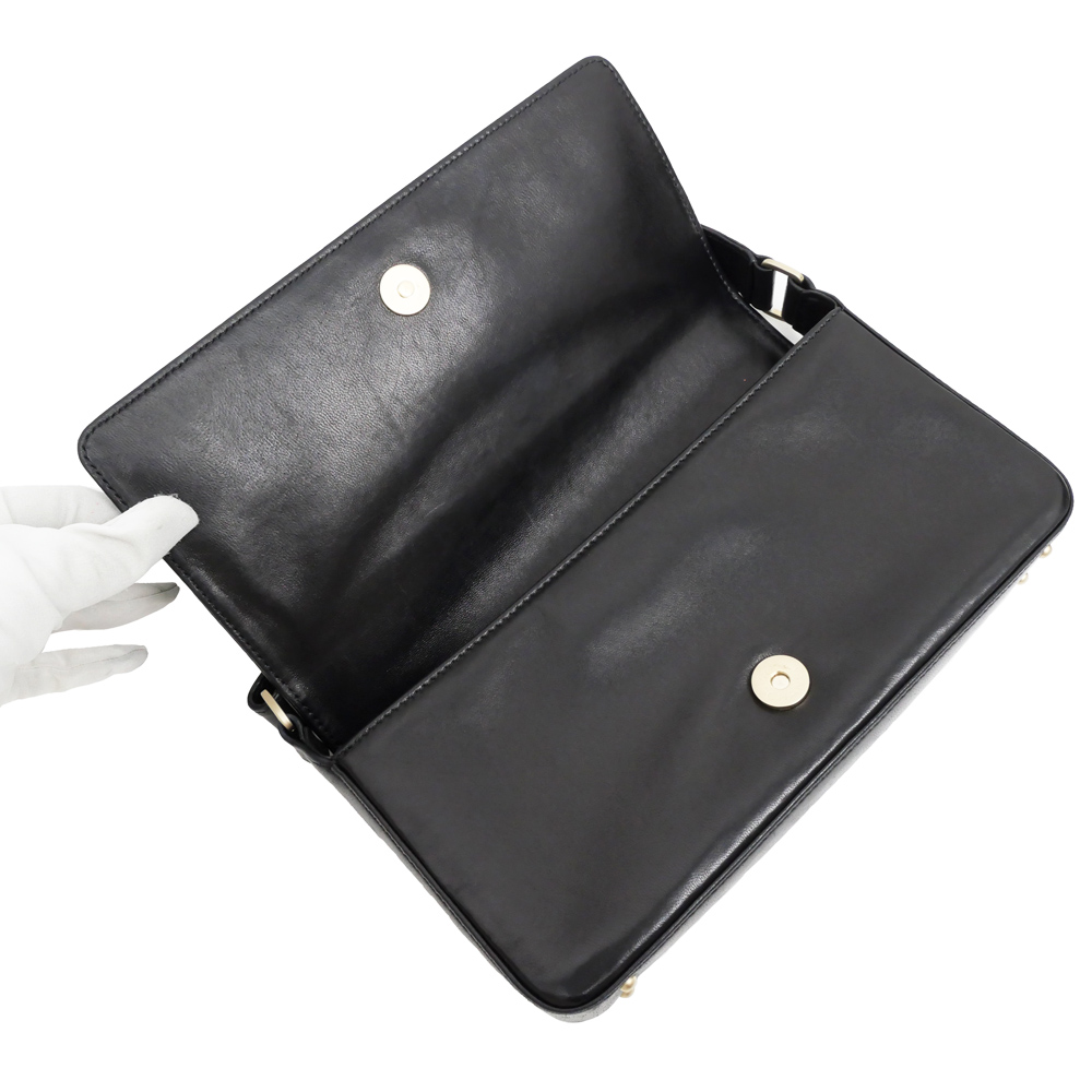 名東】【CHANEL】シャネル チョコバー ショルダーバッグ 名東】【CHANEL】シャネル チョコバー ショルダーバッグ