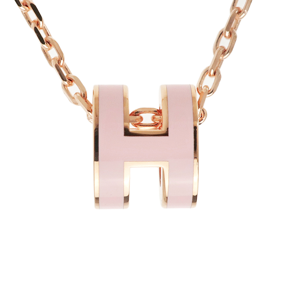 名東】【HERMES】エルメス ネックレス ポップアッシュ ミニ ペンダント