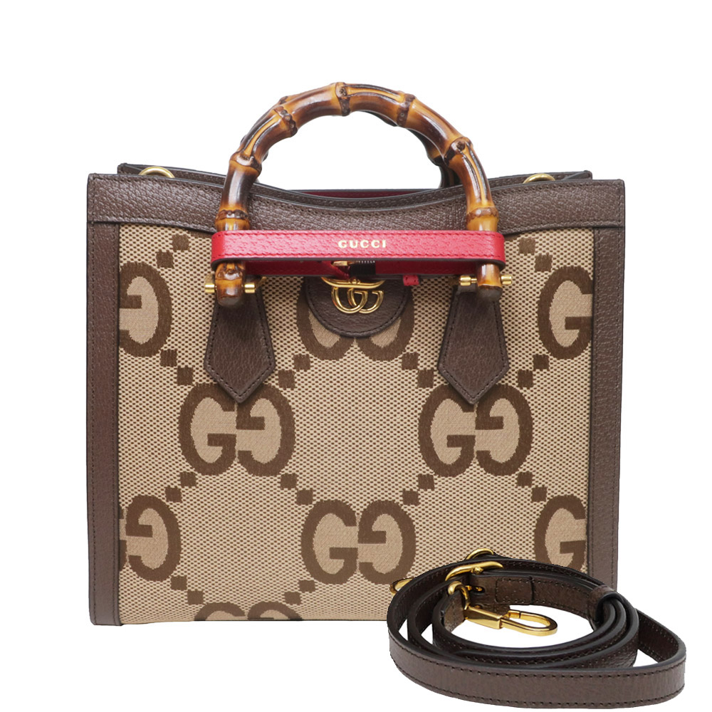 名東】【GUCCI】グッチ ダイアナ スモールバンブートートバッグ 名東】【GUCCI】グッチ ダイアナ スモールバンブートートバッグ