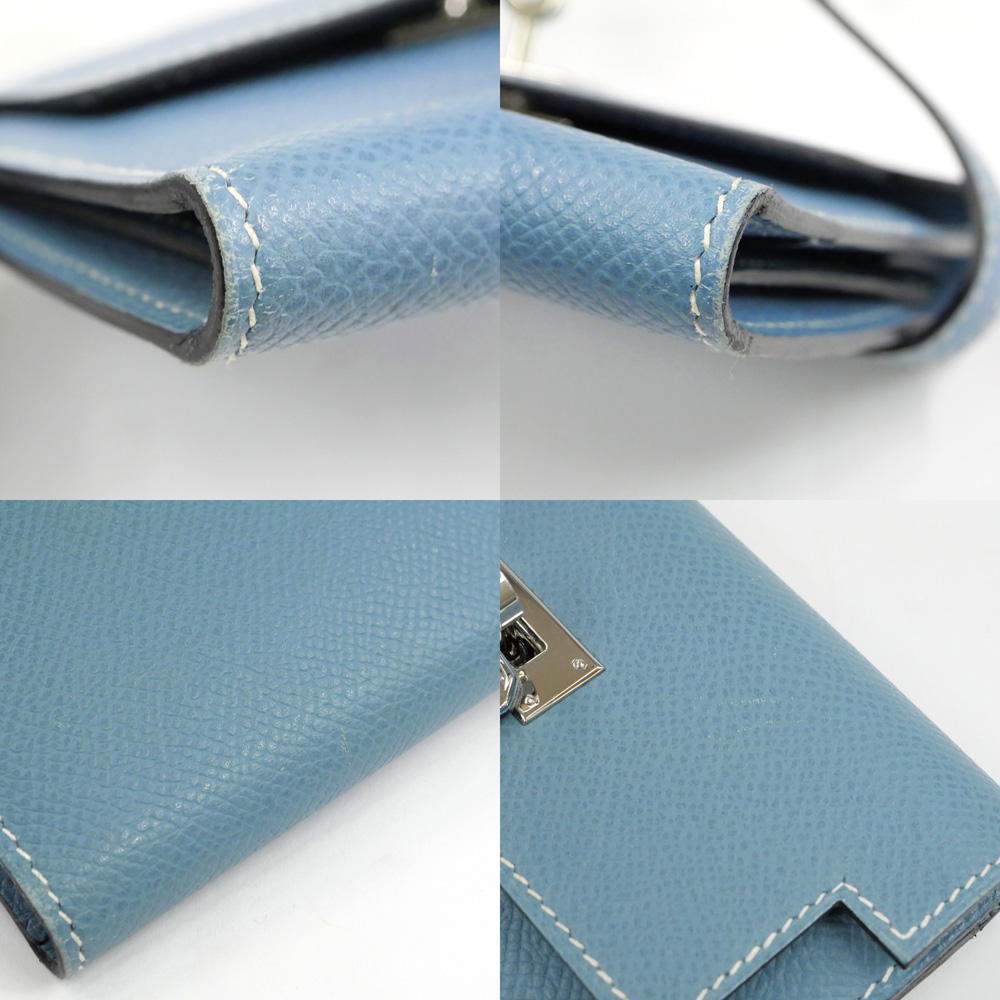 名東】【HERMES】エルメス ケリーウォレットコンパクト 三つ折り 名東】【HERMES】エルメス ケリーウォレットコンパクト 三つ折り