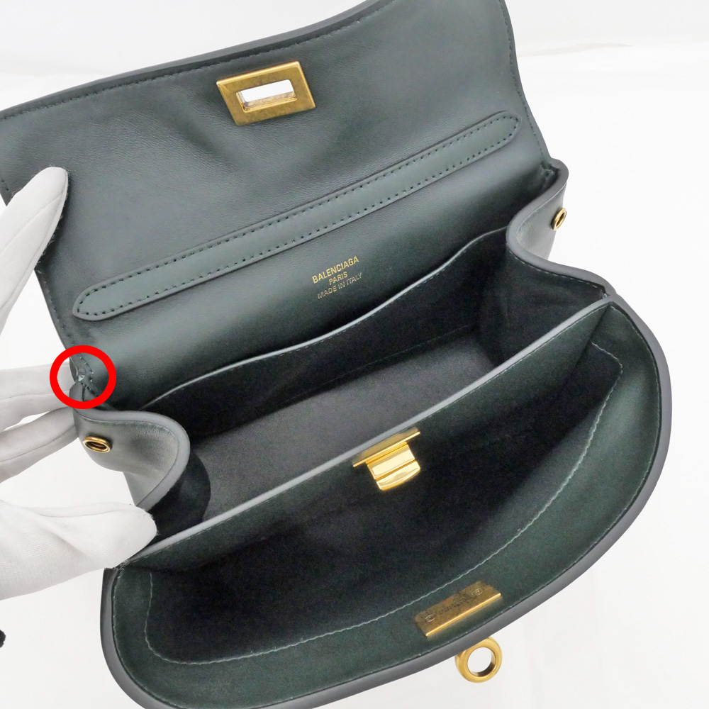 名東】【BALENCIAGA】バレンシアガ ロデオミニ 2WAY ハンド