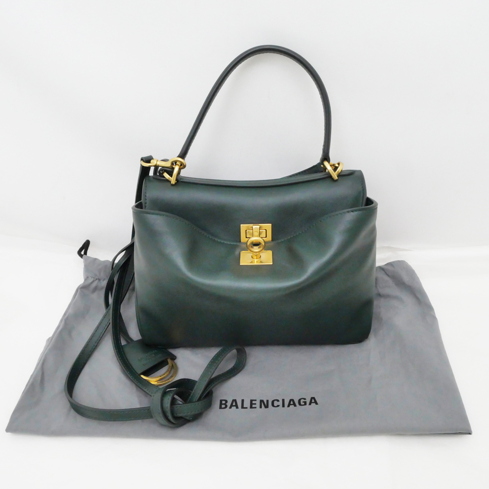 名東】【BALENCIAGA】バレンシアガ ロデオミニ 2WAY ハンド