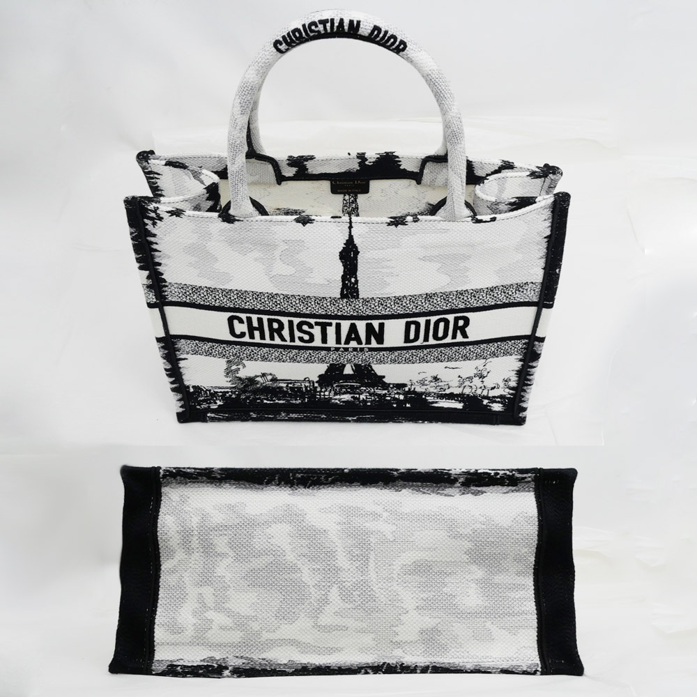 名東】【CHRISTIAN DIOR】ディオール ブックトート エッフェル塔