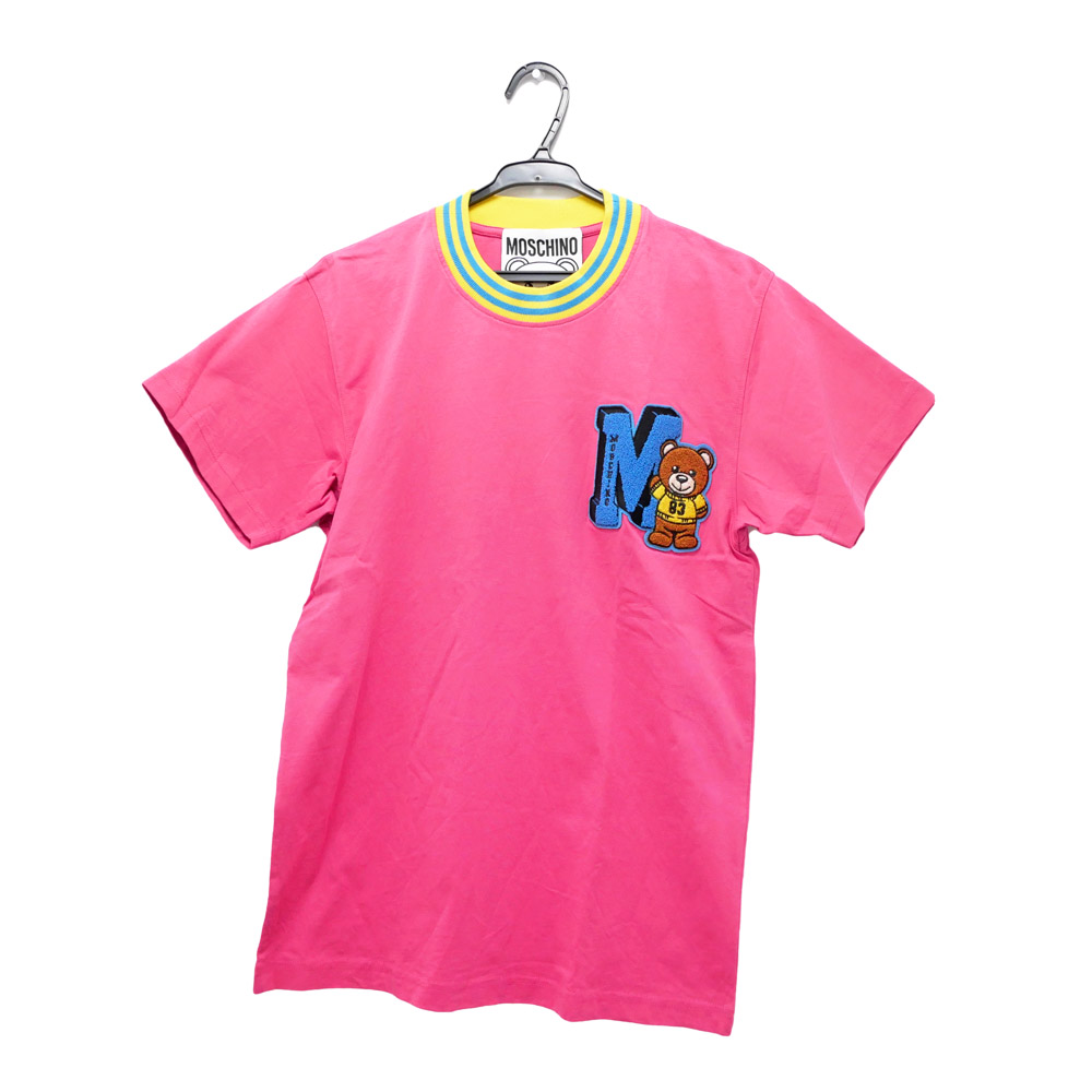 MOSCHINO カラフル レターバングル Mサイズ 本革製