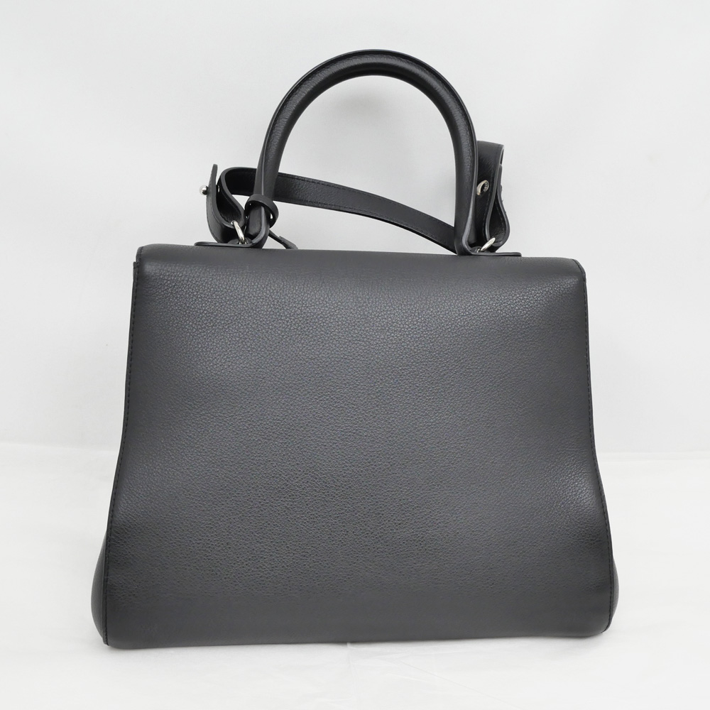 美品 Delvaux デルヴォー ブリヨン MM レザー ショルダーバッグ DELVAUX（デルヴォー） ハンドバッグ Brillant ブリヨン PM