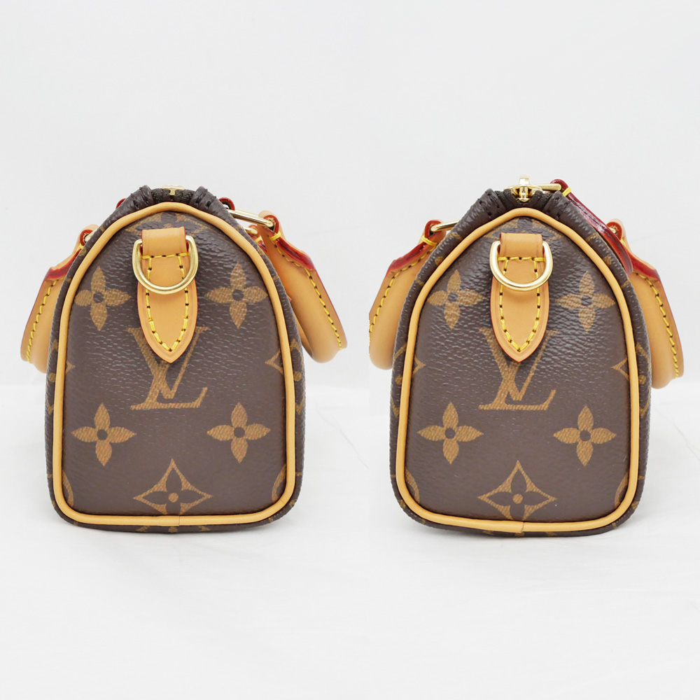 名東】【LOUIS VUITTON】ルイヴィトン ナノスピーディ ハンドバッグ