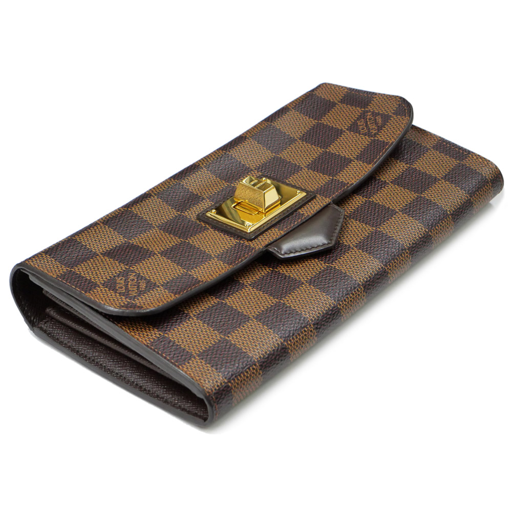 名東】【LOUIS VUITTON】ルイヴィトン ダミエ ポルトフォイユ ローズ