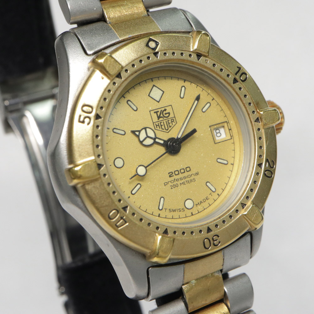 タグホイヤー 973.008 プロフェッショナル 2000 レディース腕時計