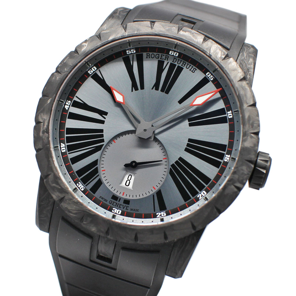 ロジェ デュブイ ROGER DUBUIS DBEX0509 グレー メンズ 腕時計