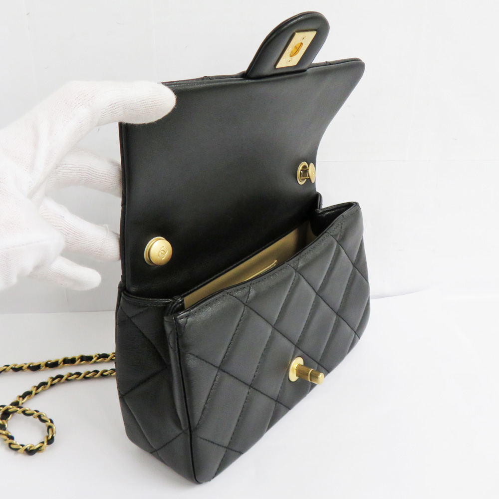 名古屋】【CHANEL】シャネル マトラッセ ミニ フラップ バッグ