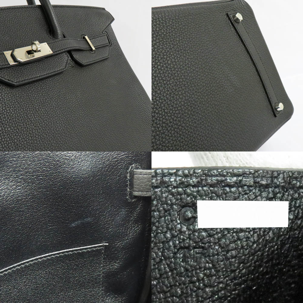 名古屋】【HERMES】エルメス バーキン35 トゴ ブラック シルバー