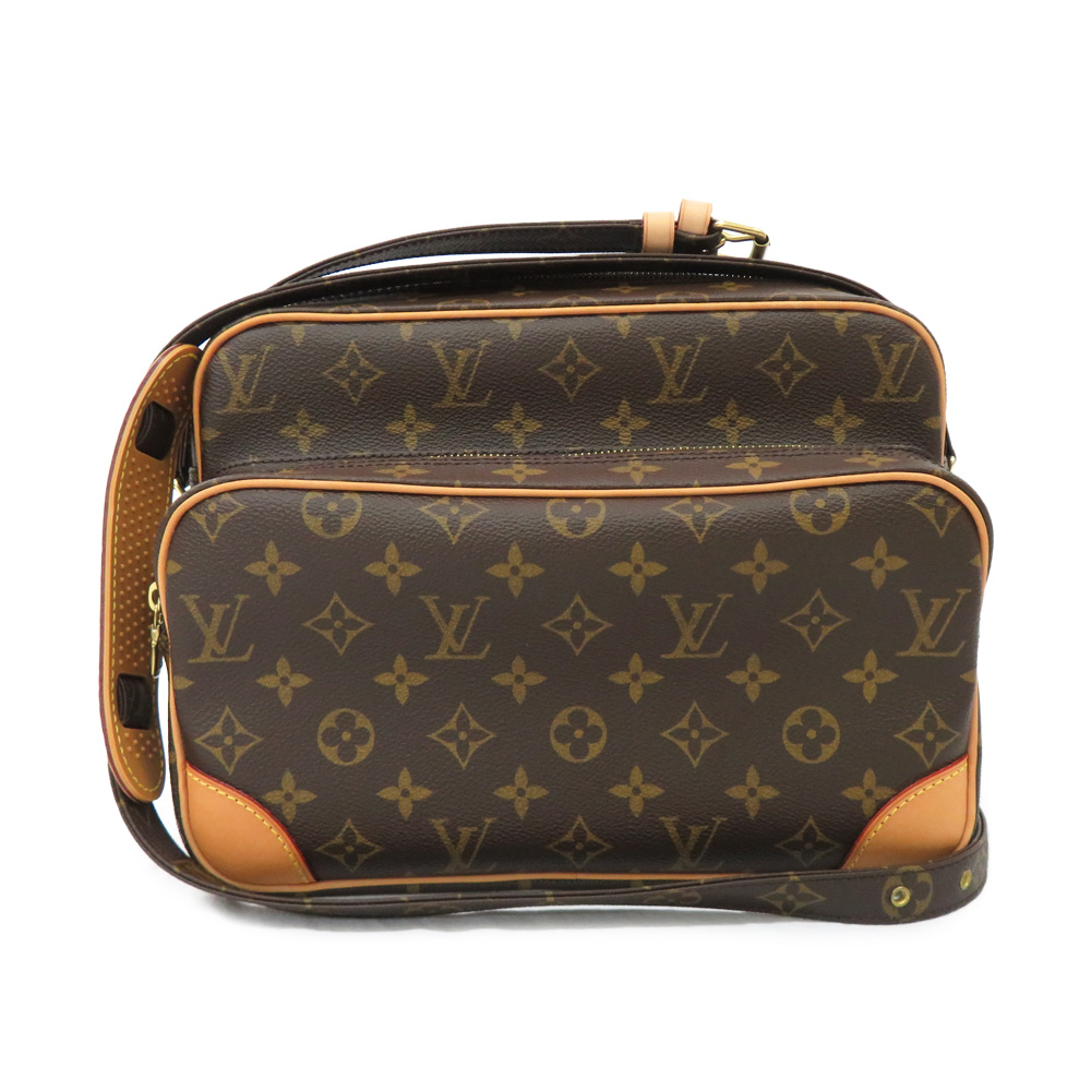 名古屋】【LOUIS VUITTON】ルイヴィトン ナイル M45244 モノグラム ショルダーバッグ 肩掛け 斜め掛け ブラウン レザー レディース  メンズ【未使用】【中古】 - 質ウエダ 公式オンラインショップ | 名古屋に4店舗。信頼・安心の創業65年。全国発送を承っております。