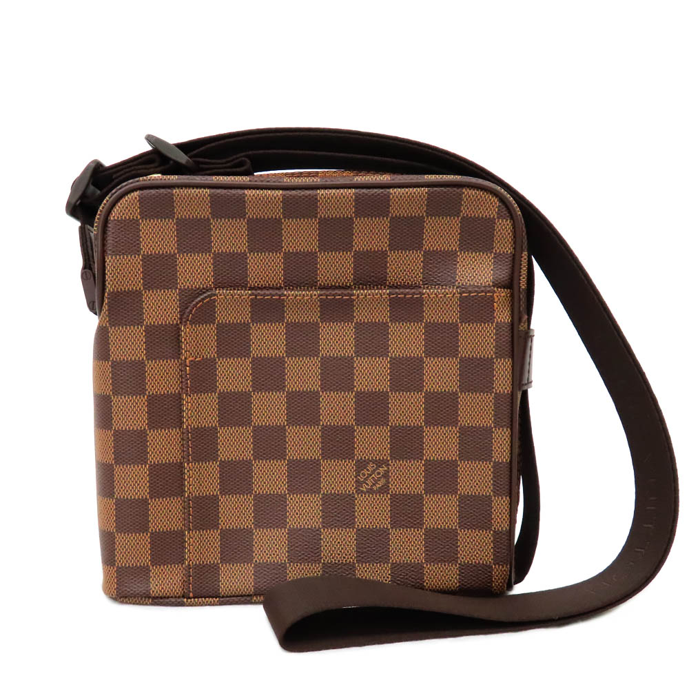 名古屋】【LOUIS VUITTON】ルイヴィトン オラフPM N41442 ダミエ エベヌ ショルダーバッグ 斜め掛け スクエアシェイプ ブラウン  PVC ゴールド金具 レザー レディース メンズ【未使用】【中古】 - 質ウエダ 公式オンラインショップ | 名古屋に4店舗。信頼・安心の創業65年  ...