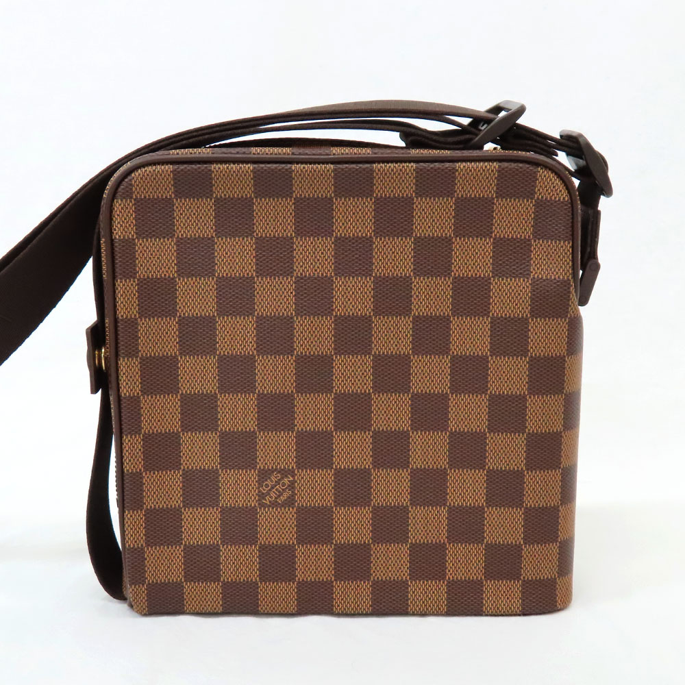 名古屋】【LOUIS VUITTON】ルイヴィトン オラフPM N41442 ダミエ エベヌ ショルダーバッグ 斜め掛け スクエアシェイプ ブラウン  PVC ゴールド金具 レザー レディース メンズ【未使用】【中古】 - 質ウエダ 公式オンラインショップ | 名古屋に4店舗。信頼・安心の創業65年  ...