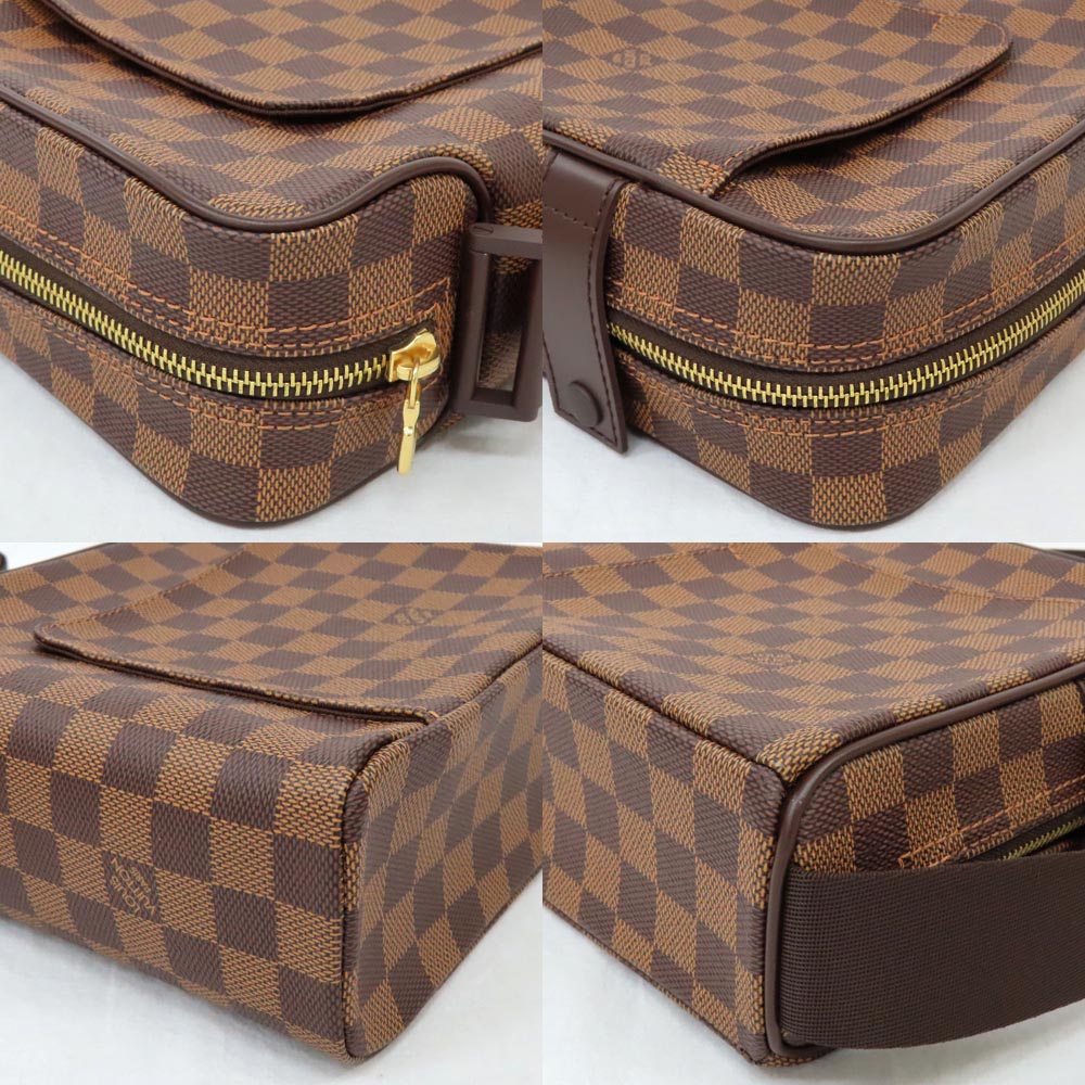 名古屋】【LOUIS VUITTON】ルイヴィトン オラフPM N41442 ダミエ エベヌ ショルダーバッグ 斜め掛け スクエアシェイプ ブラウン  PVC ゴールド金具 レザー レディース メンズ【未使用】【中古】 - 質ウエダ 公式オンラインショップ | 名古屋に4店舗。信頼・安心の創業65年  ...