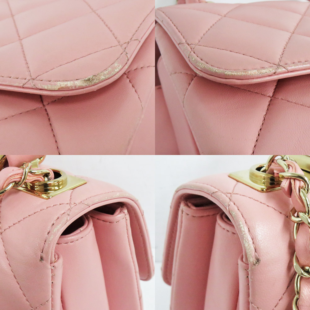 名古屋】【CHANEL】シャネル トップハンドル フラップ バッグ