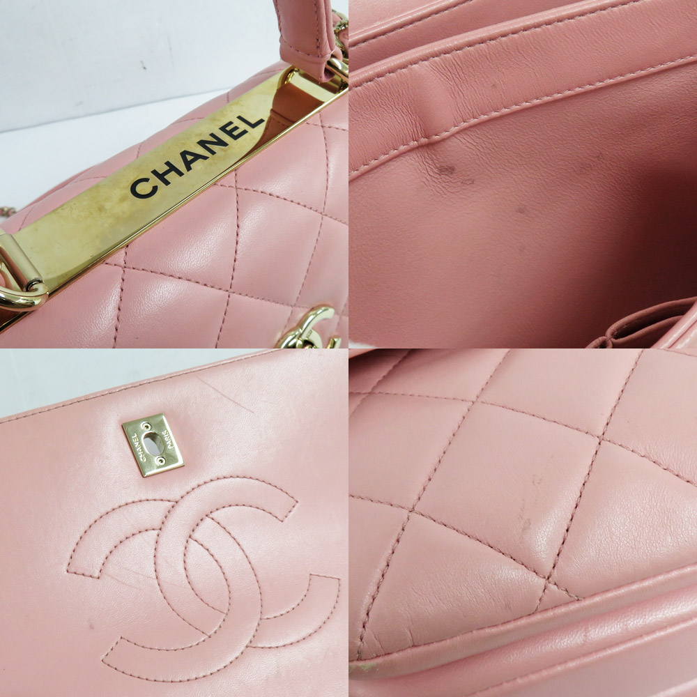 名古屋】【CHANEL】シャネル トップハンドル フラップ バッグ