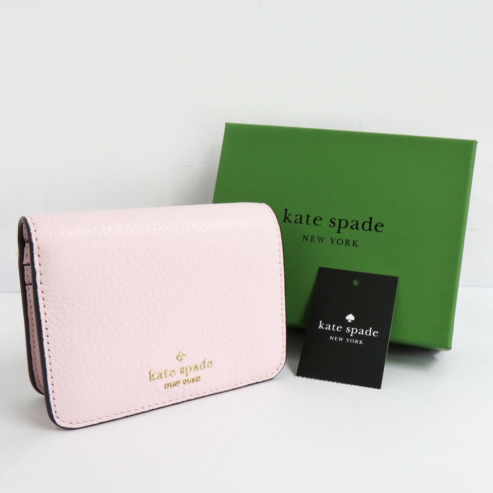 名古屋】【KATE SPADE】ケイトスペード レナ スモール バイフォールド ウォレット KH788 シマーピンク 二つ折り 財布 レディース  小物【新品】【未使用】【中古】 - 質ウエダ 公式オンラインショップ | 名古屋に4店舗。信頼・安心の創業65年。全国発送を承っております。