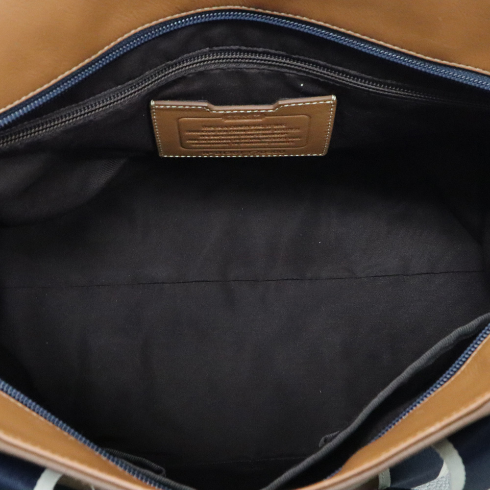 名古屋】【COACH】コーチ ヘリテージ ウェブ レザー