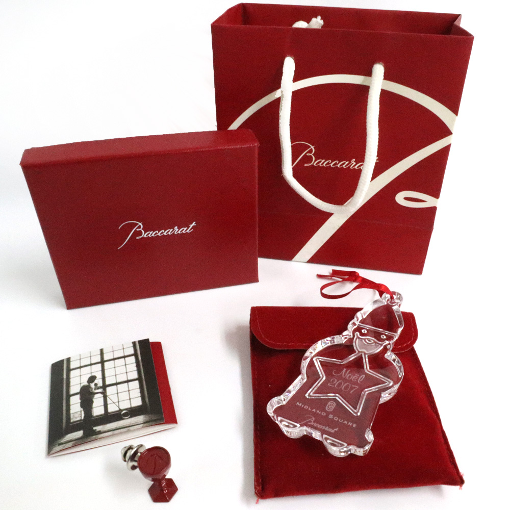 名古屋】【BACCARAT】バカラ 2007ノエル クリスマスオーナメント