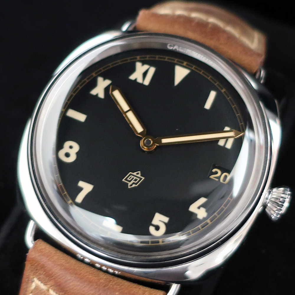 パネライ PANERAI PAM00424 O番(2012年製造) ブラック メンズ 腕時計