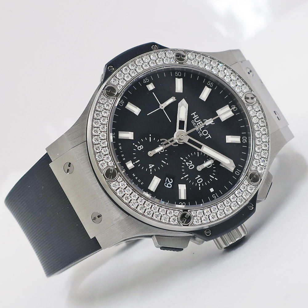 HUBLOT ウブロ  ビッグバン スチール ダイヤモンド  301.SX.1170.GR.1104  メンズ 腕時計
