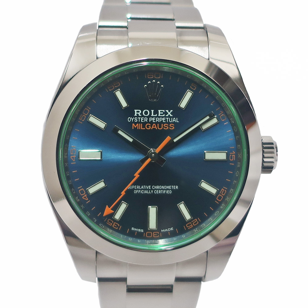 ROLEX 116400GV ミルガウス  腕時計 SS SS メンズ
