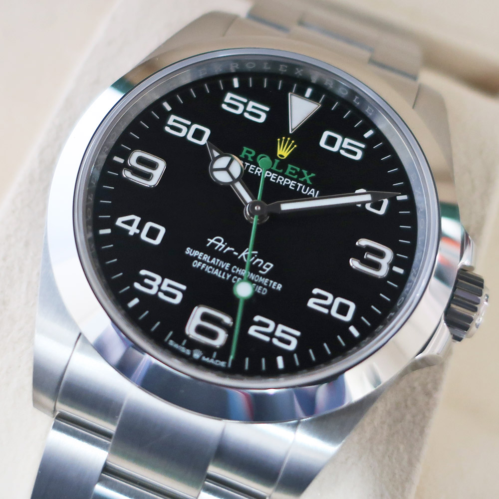 未使用 ロレックス ROLEX 126900 ランダムシリアル ブラック メンズ 腕時計