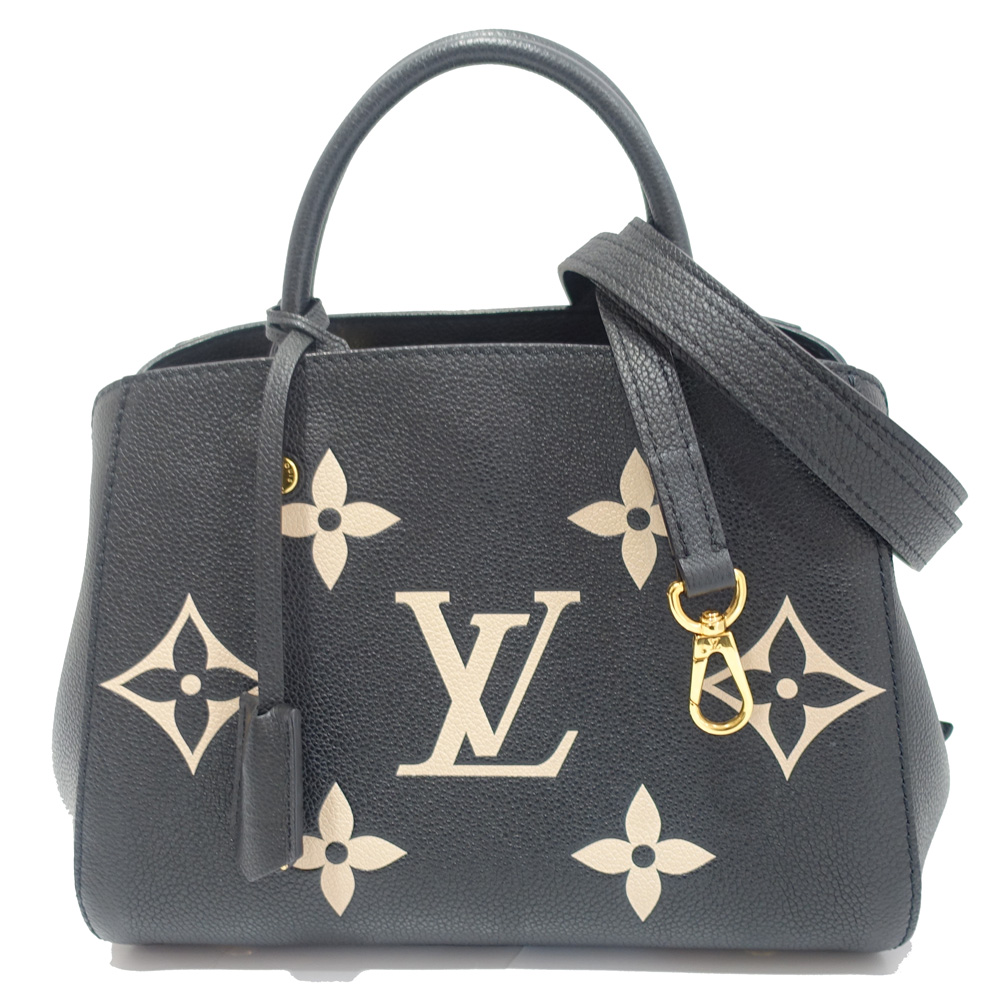 栄】【LOUIS VUITTON】ルイヴィトン モンテーニュBB モノグラム・アンプラント M45778 ブラック ゴールド金具 ハンドバッグ  2WAY レディース 女性 箱 保存袋【中古】 - 質ウエダ 公式オンラインショップ |  名古屋に4店舗。信頼・安心の創業65年。全国発送を承っております。