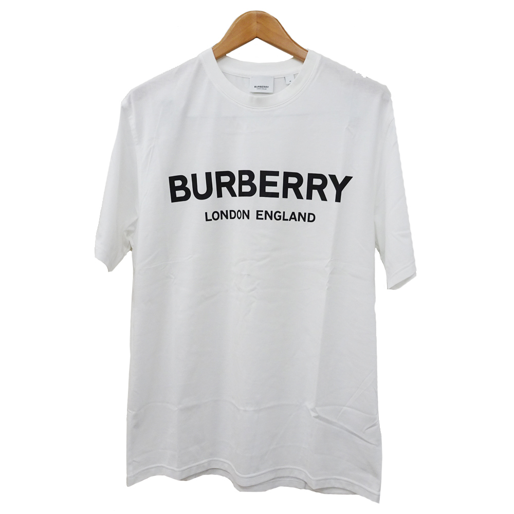 栄】【BURBERRY】バーバリー 半袖Tシャツ 白 ロゴ入り サイズM コットン100％ 夏 メンズ アパレル 男 服【新品】【未使用】【中古】 -  質ウエダ 公式オンラインショップ | 名古屋に4店舗。信頼・安心の創業65年。全国発送を承っております。