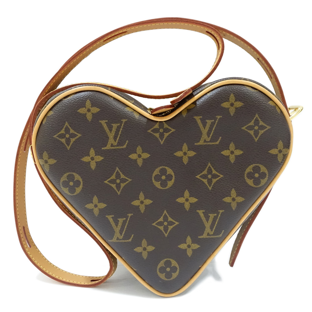 栄】【LOUIS VUITTON】ルイヴィトン モノグラム ゲームオン サッククール M57456 ハート ショルダーバッグ レディース【中古】 -  質ウエダ 公式オンラインショップ | 名古屋に4店舗。信頼・安心の創業65年。全国発送を承っております。