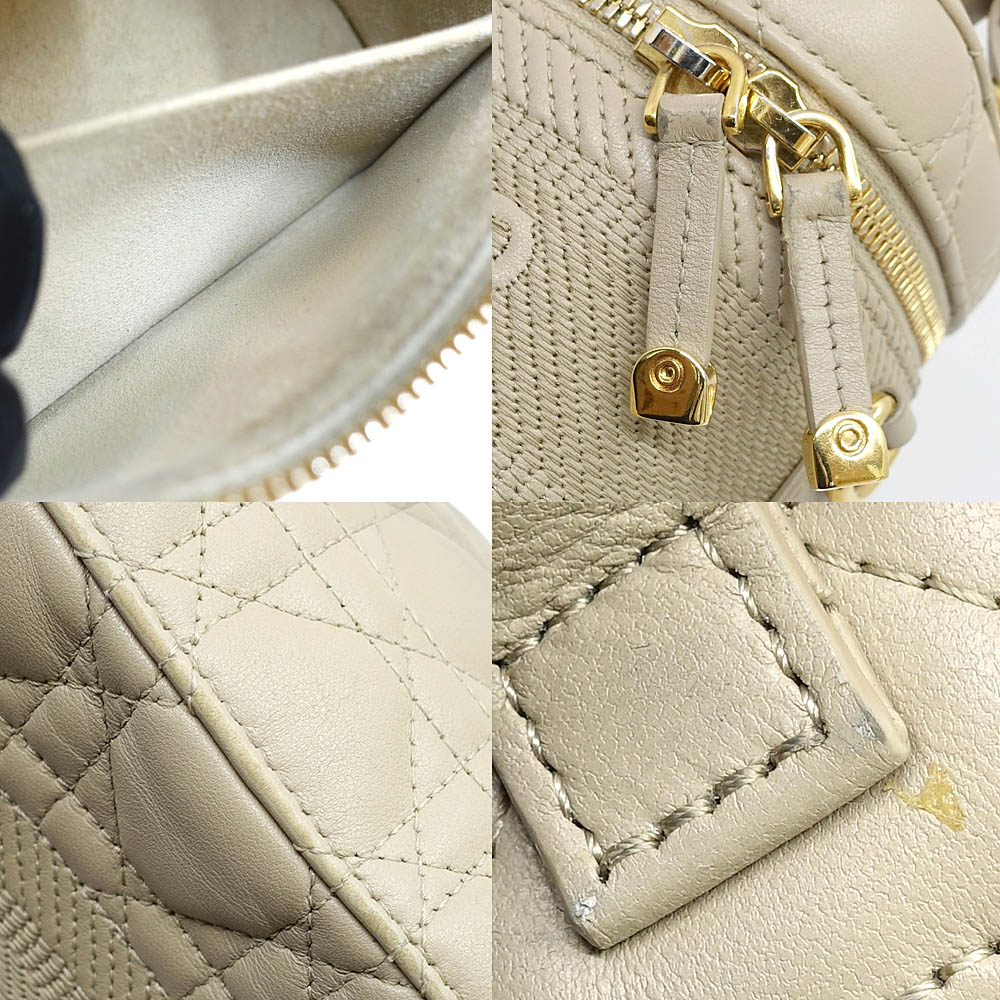 栄】【DIOR】ディオール バッグ スモールバニティ カナージュ 栄】【DIOR】ディオール バッグ スモールバニティ カナージュ
