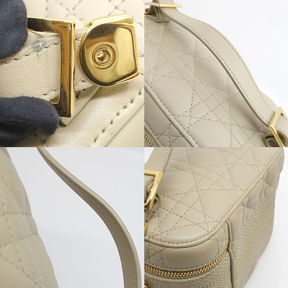 栄】【DIOR】ディオール バッグ スモールバニティ カナージュ 栄】【DIOR】ディオール バッグ スモールバニティ カナージュ