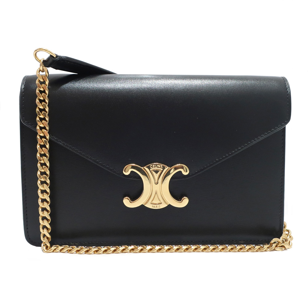 CELINE セリーヌ チェーンウォレット マーゴ 10L033DPV.38NO