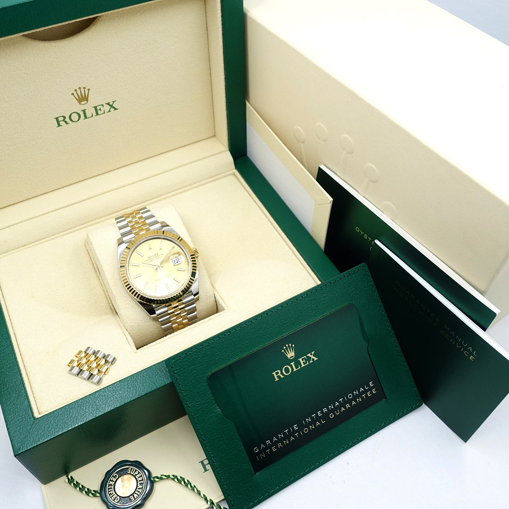 栄】【ROLEX】ロレックス 腕時計 デイトジャスト41 126333
