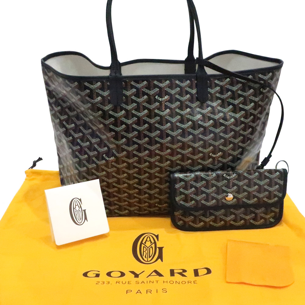 栄】【GOYARD】ゴヤール サンルイPM トートバッグ PVC 栄】【GOYARD】ゴヤール サンルイPM トートバッグ PVC