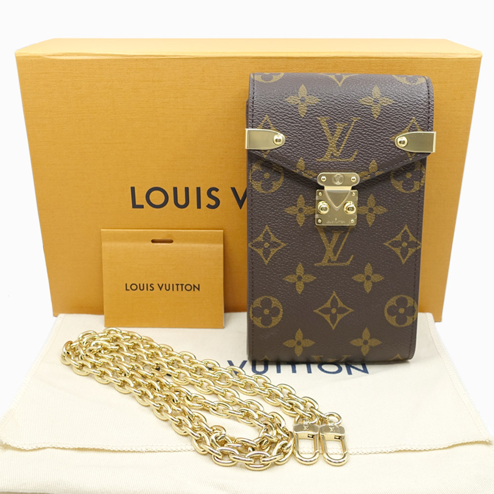 栄】【LOUIS VUITTON】ルイヴィトン フォンケース フォンポーチ