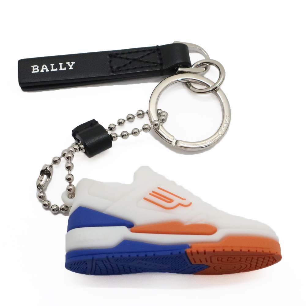 天白】【BALLY】バリー バッグチャーム ミニチュア スニーカー 靴