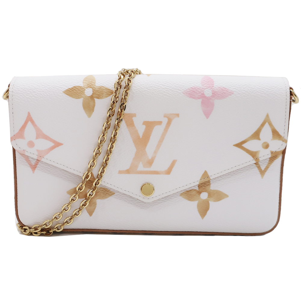 天白】【LOUIS VUITTON】ルイヴィトン チェーンウォレット LV バイ ザ プール ポシェット フェリシー M82520 モノグラム  キャンバス ショルダー 財布 レディース【中古】 - 質ウエダ 公式オンラインショップ |  名古屋に4店舗。信頼・安心の創業65年。全国発送を承っており ...