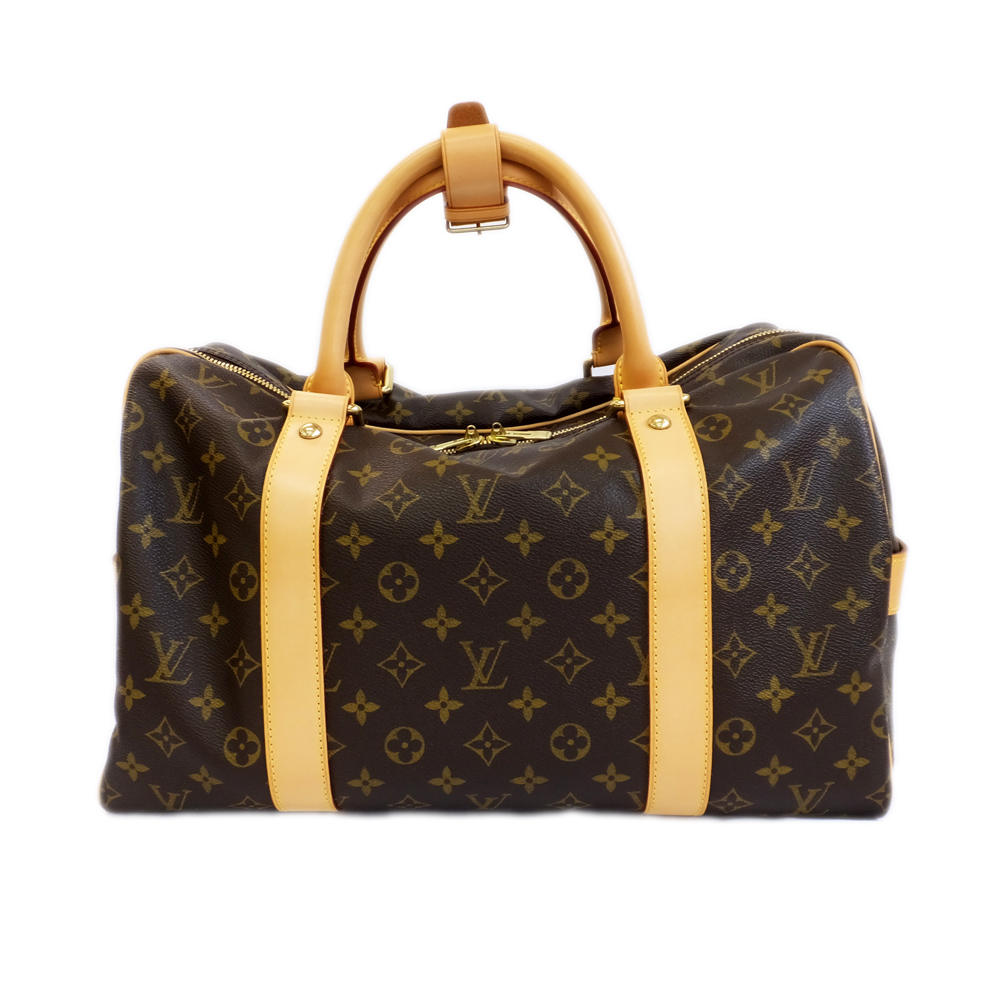 天白】【LOUIS VUITTON】ルイヴィトン キャリーオール トラベルバッグ ボストンバッグ モノグラム ブラウン ゴールド金具 レザー  M40074 ユニセックス 旅行 鞄【中古】 - 質ウエダ 公式オンラインショップ |  名古屋に4店舗。信頼・安心の創業65年。全国発送を承っております。