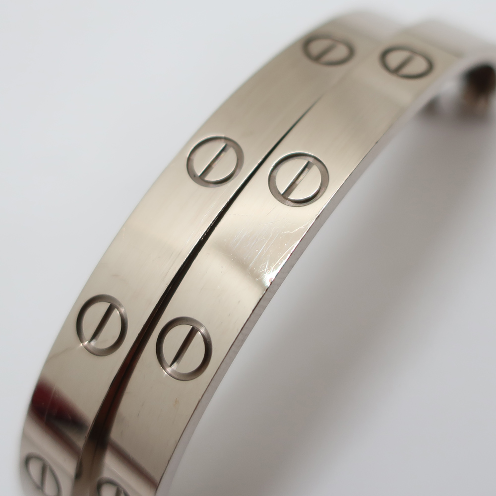 天白】【CARTIER】カルティエ ラブブレスレット クラシック 天白】【CARTIER】カルティエ ラブブレスレット クラシック