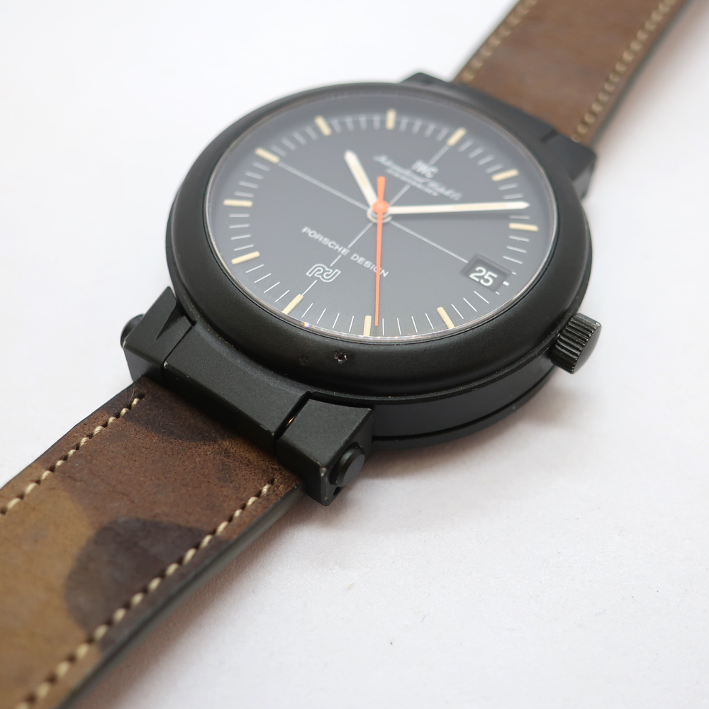 天白】【IWC】インターナショナルウォッチカンパニー ポルシェ