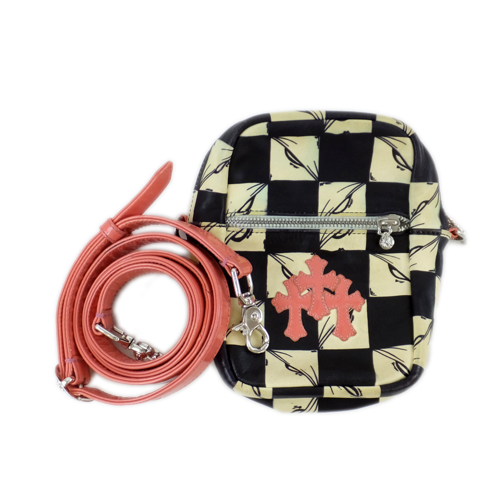 天白】【CHROME HEARTS】クロムハーツ ショルダーバッグ
