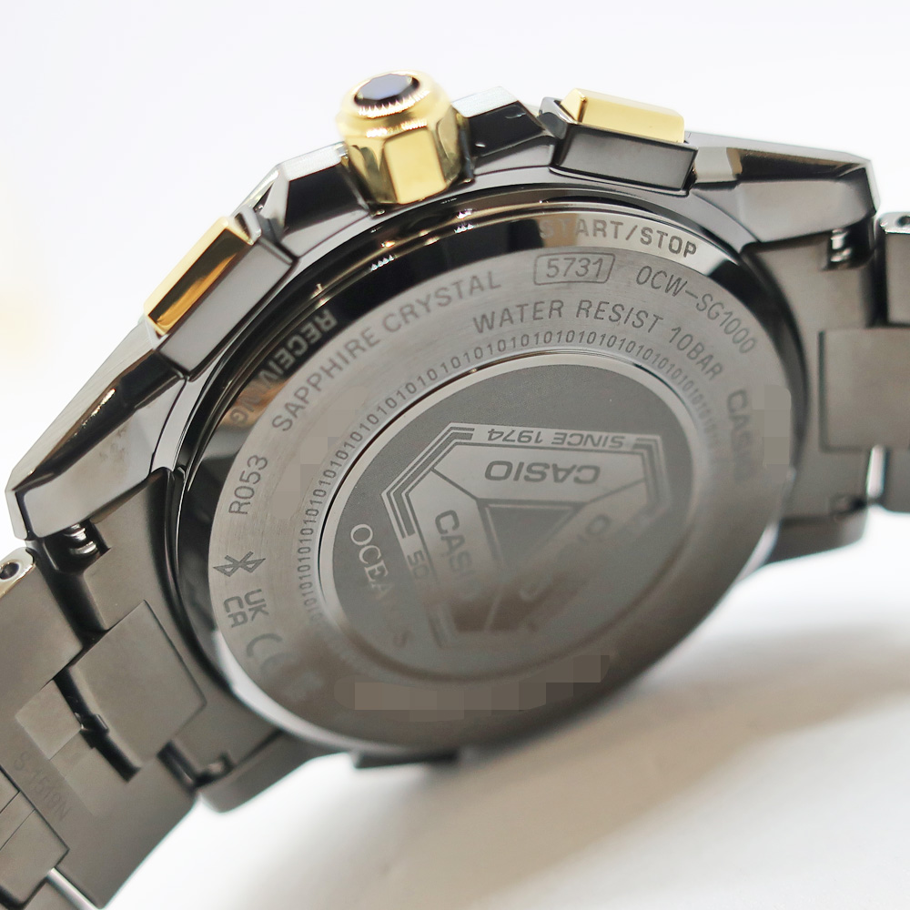 天白】【CASIO】カシオ OCEANUS オシアナス 50周年記念 50本限定