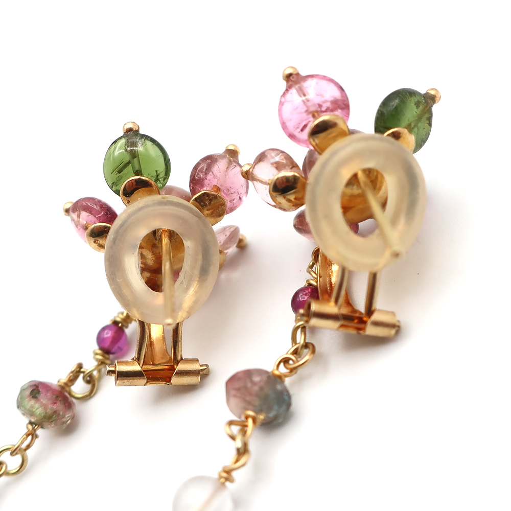 cui-cui ピアス 天然石ピアス | K18YG レディース メンズ