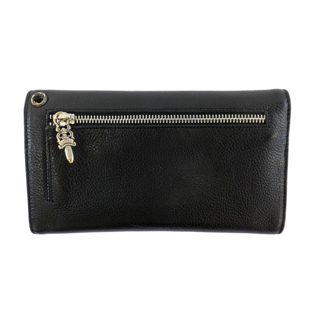 天白】【CHROME HEARTS】クロムハーツ ウェーブ ウォレット WAVE 天白】【CHROME HEARTS】クロムハーツ ウェーブ ウォレット WAVE