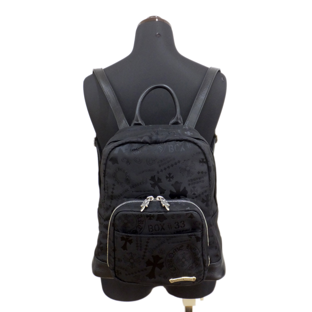 天白】【CHROME HEARTS】クロムハーツ リュック バックパック 7TH