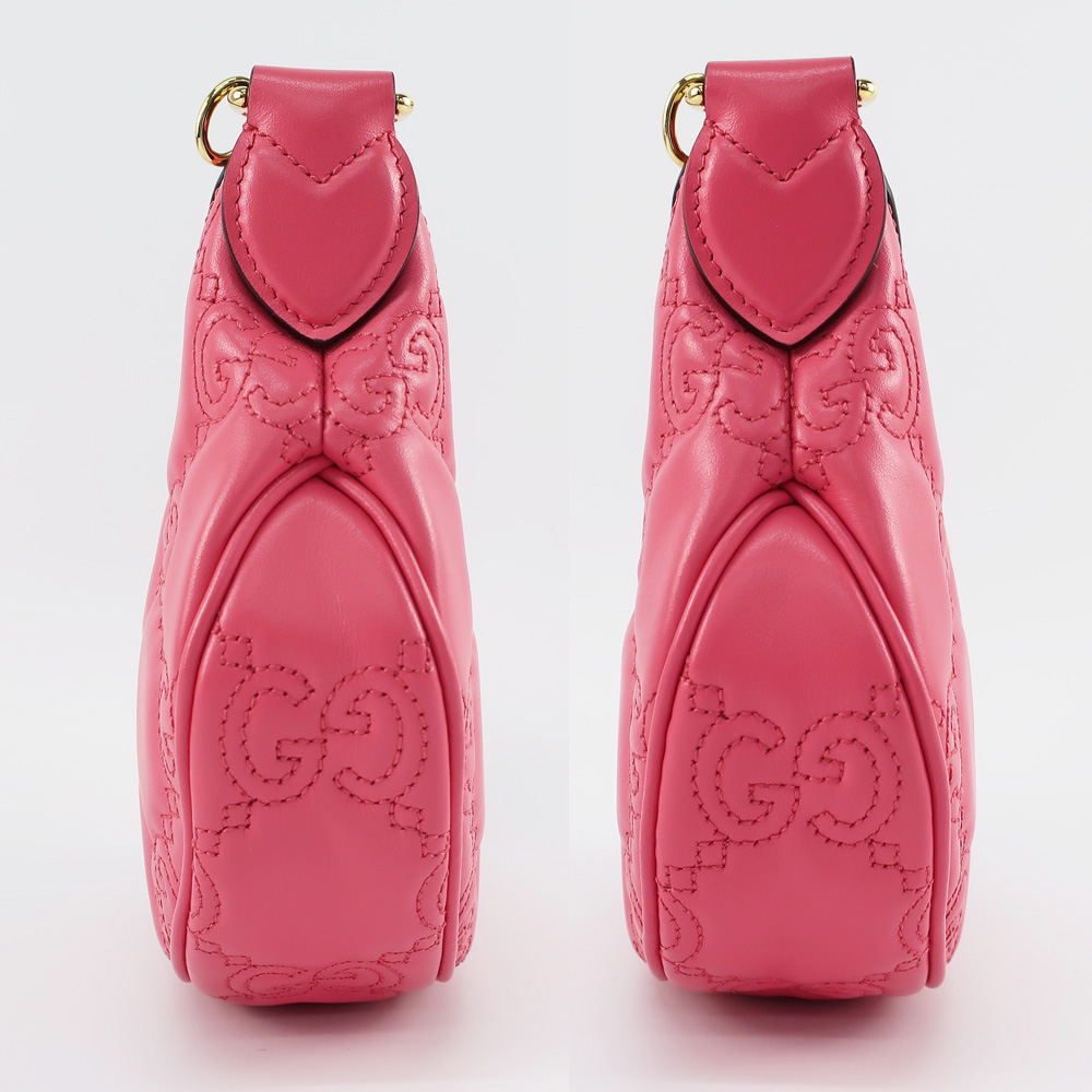 天白】【GUCCI】グッチ GGマトラッセ ミニショルダーバッグ 2WAY