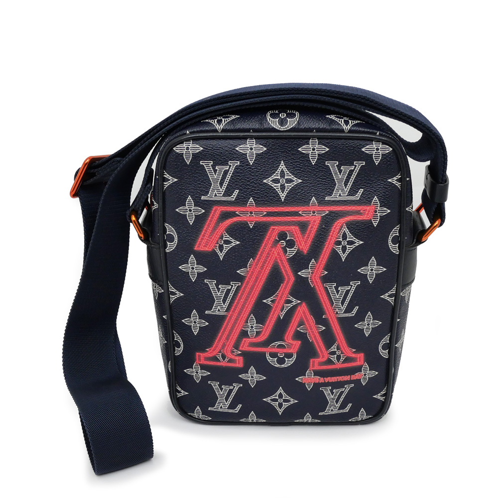 名東】【LOUIS VUITTON】ルイヴィトン モノグラムインク ダヌーブPM